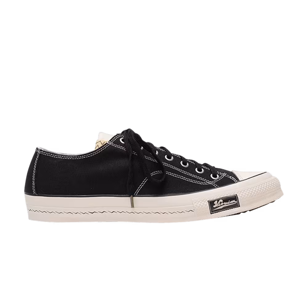 Visvim Skagway Lo Canvas Black