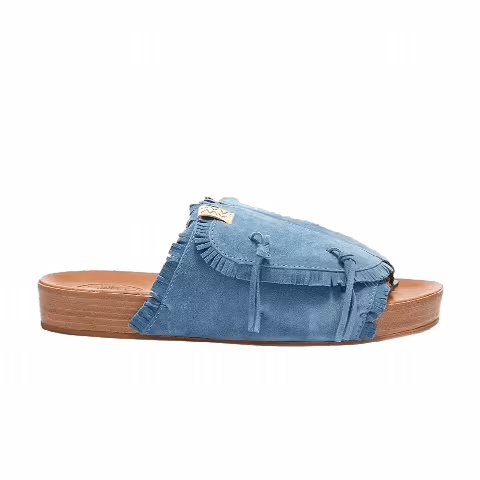 Visvim Christo Shaman-Folk Sandal 'Blue'