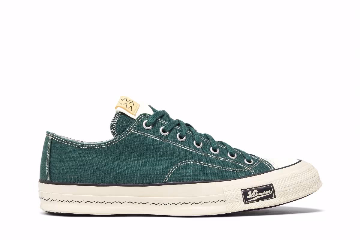 Visvim Skagway Lo Canvas Green, view 2