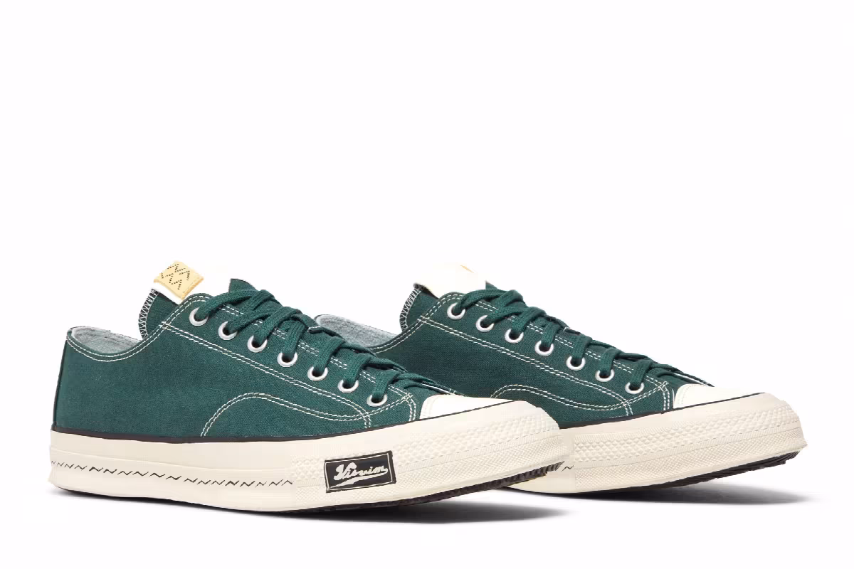 Visvim Skagway Lo Canvas Green, view 9
