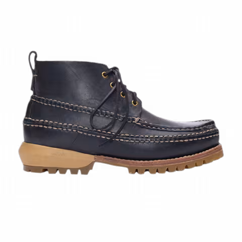 Visvim Kanawa Moc Mid-Folk 'Black'