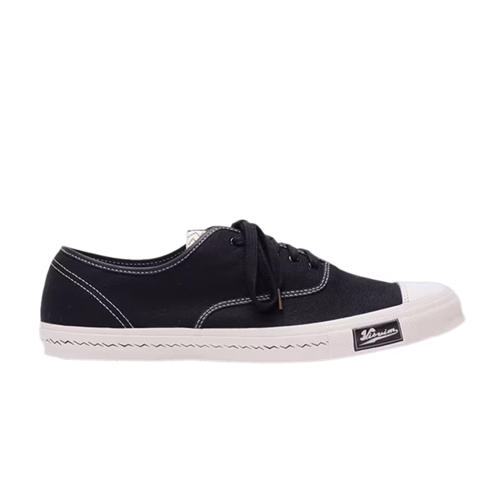 Visvim Logan Deck Lo Canvas Black