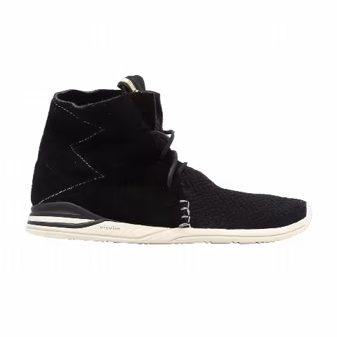 Visvim Huron Mesh Moc Hi-Folk 'Black'
