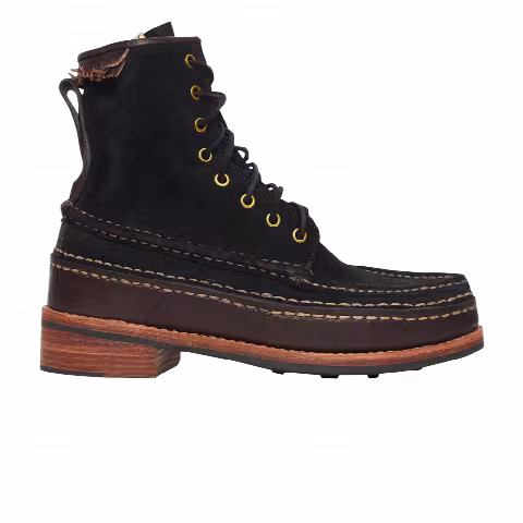 Visvim Grizzly High Folk 'Bison - Black'