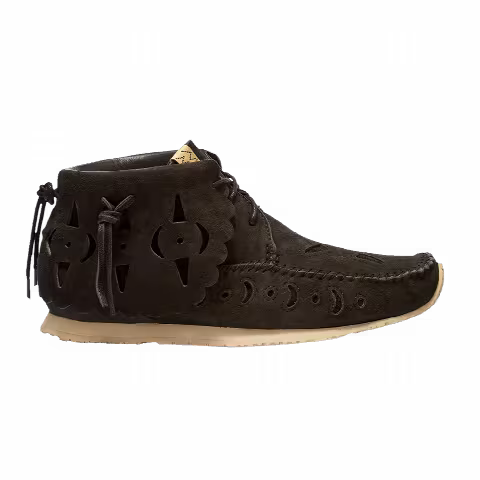 Visvim FBT Bearfoot Perf-Folk 'Black'