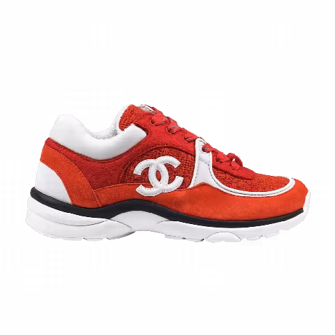 Chanel Wmns Sneaker 'Red Tweed'