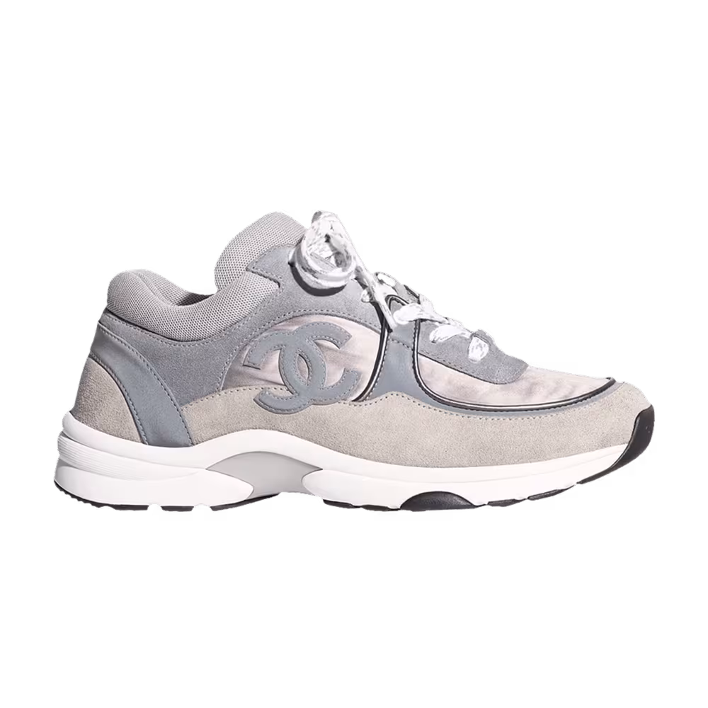 Chanel CC Logo Sneaker Dark Grey
