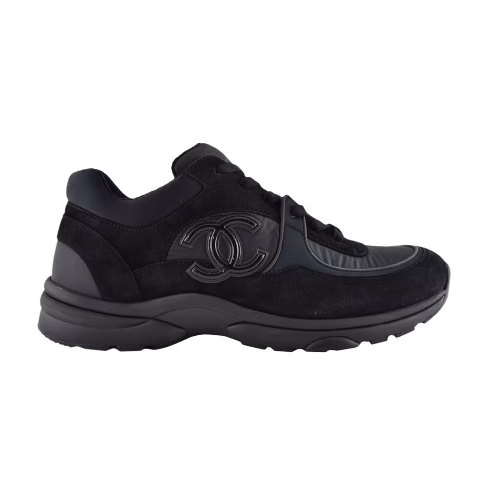 Chanel CC Logo Sneaker Black