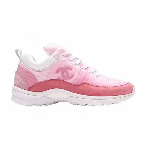 Chanel Wmns Suede Calfskin Sneaker 'Pale Pink'