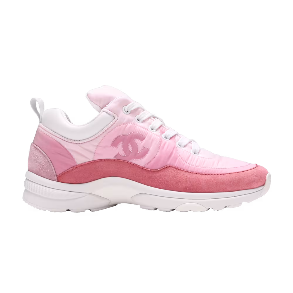 Chanel Women's Suede Calfskin Sneaker Pale Pink