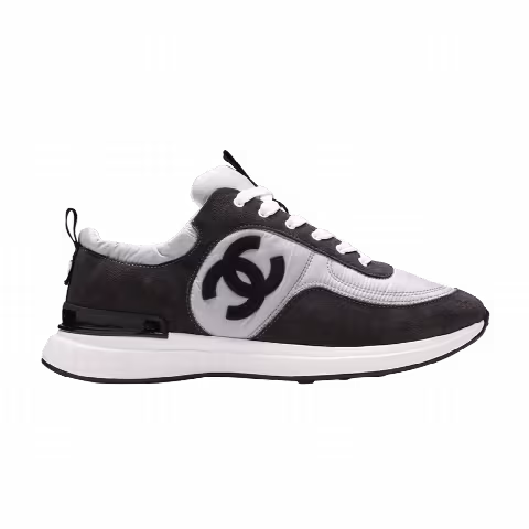 Chanel Suede Calfskin Sneaker 'Dark Grey'