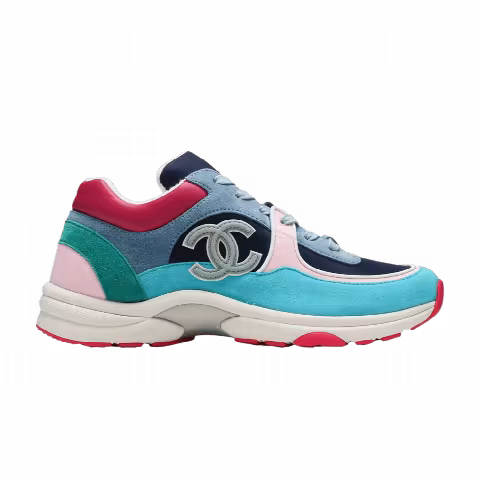 Chanel Wmns Sneaker 'Navy Turquoise'