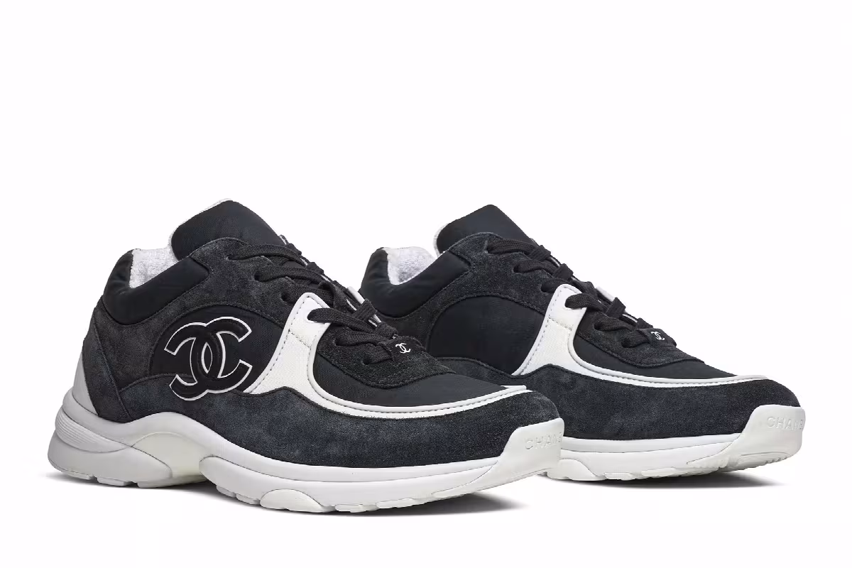 Chanel Women's Sneaker Blue, view 9