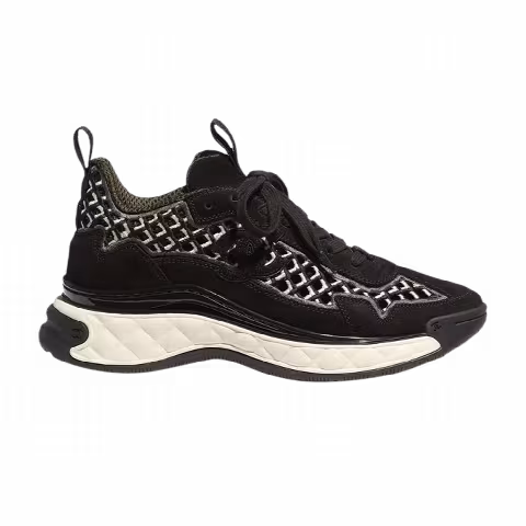 Chanel Sneaker 'Black Embroidery'