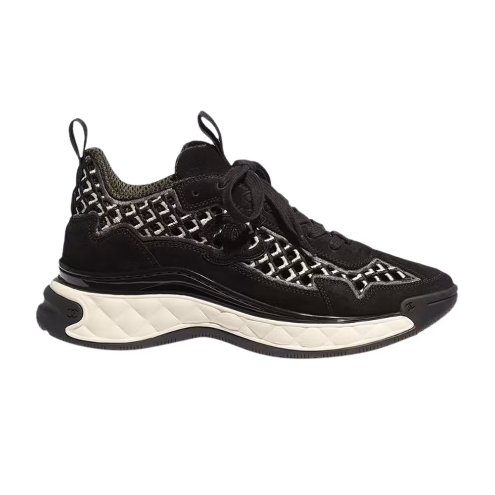 Chanel Sneaker Black Embroidery