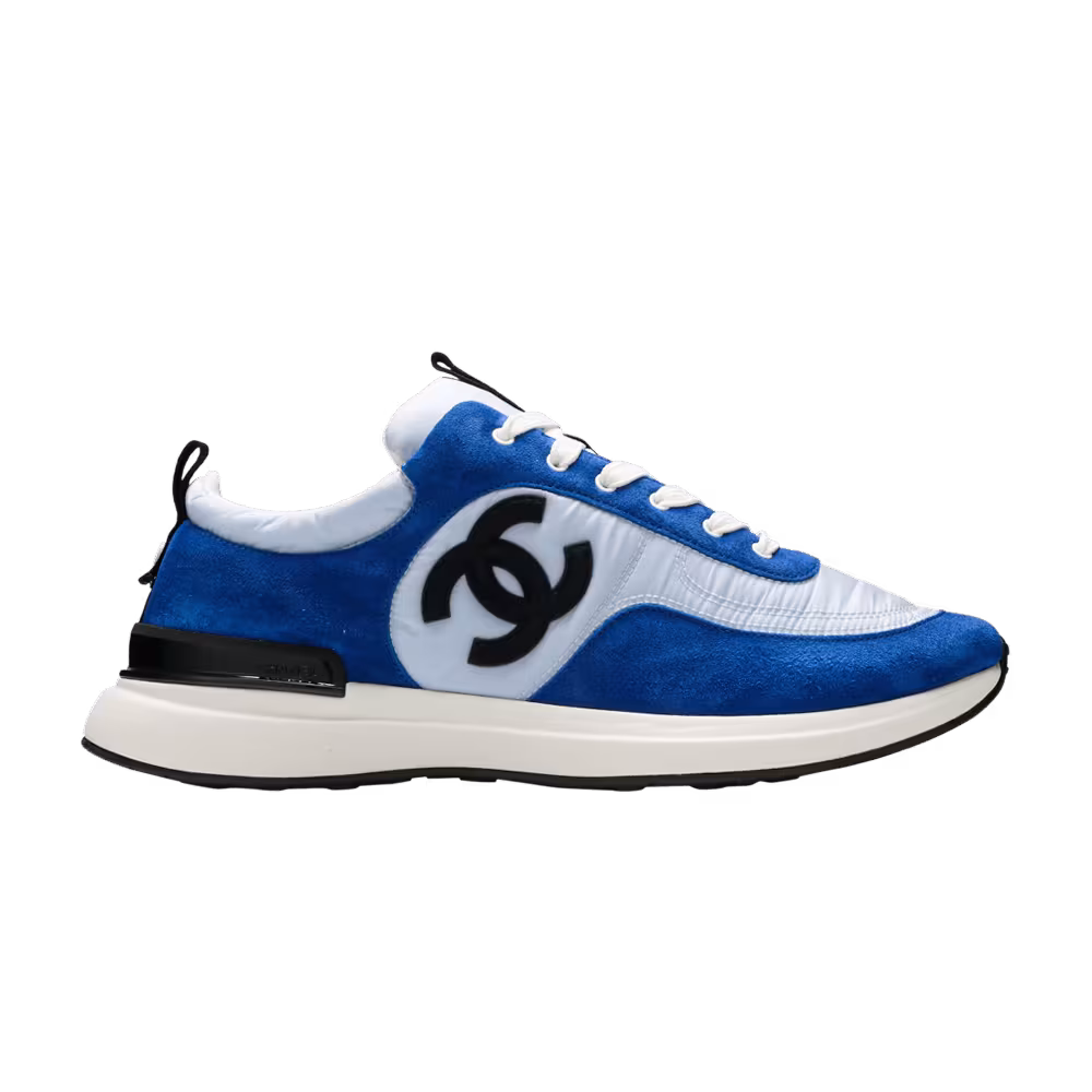 Chanel Suede Calfskin Sneaker Blue