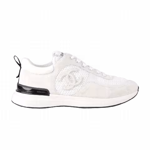 Chanel Sneaker 'White Ivory Black'