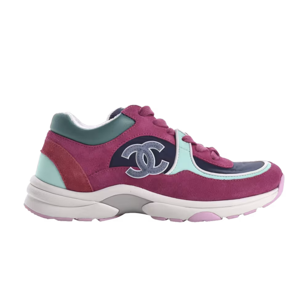 Chanel Women's Sneaker Navy Pink