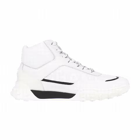 Chanel Wmns Nylon Lace-Up High 'White'