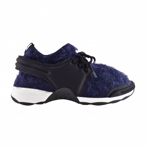 Chanel Stretch Fabric Sneaker 'Navy Black'