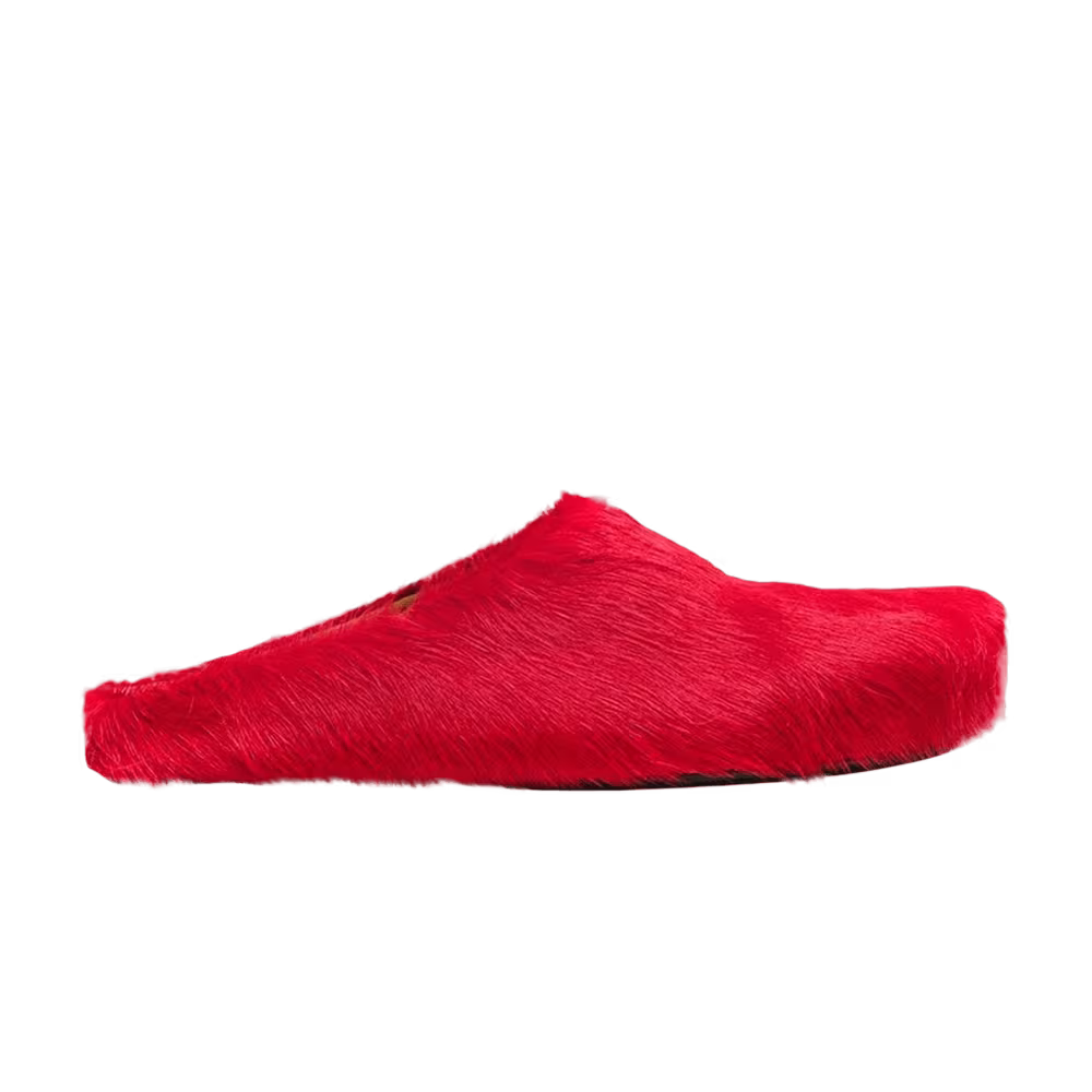 Marni Fussbett Sabot Red