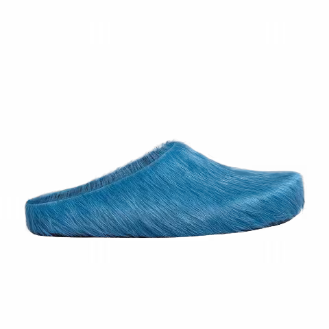 Marni Fussbett Sabot 'Mineral Blue'