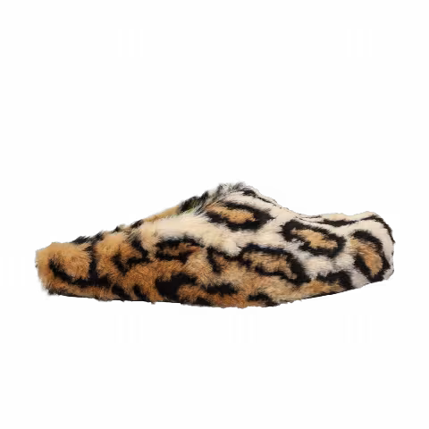 Marni Fussbett Sabot 'Leopard'