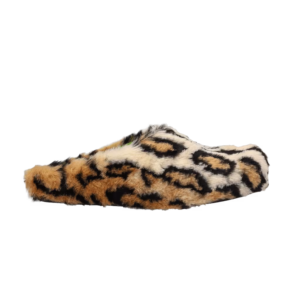 Marni Fussbett Sabot Leopard
