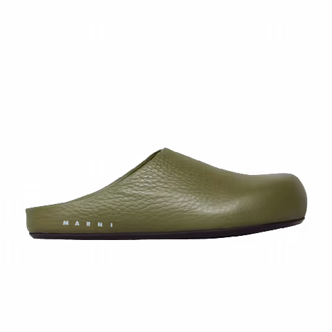 Marni Wmns Sabot 'Olive Green'