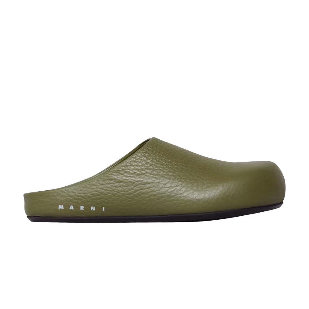 Marni Women's Sabot Olive Green