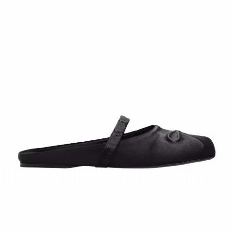 Marni Wmns Ballet Flat Sabot 'Black'