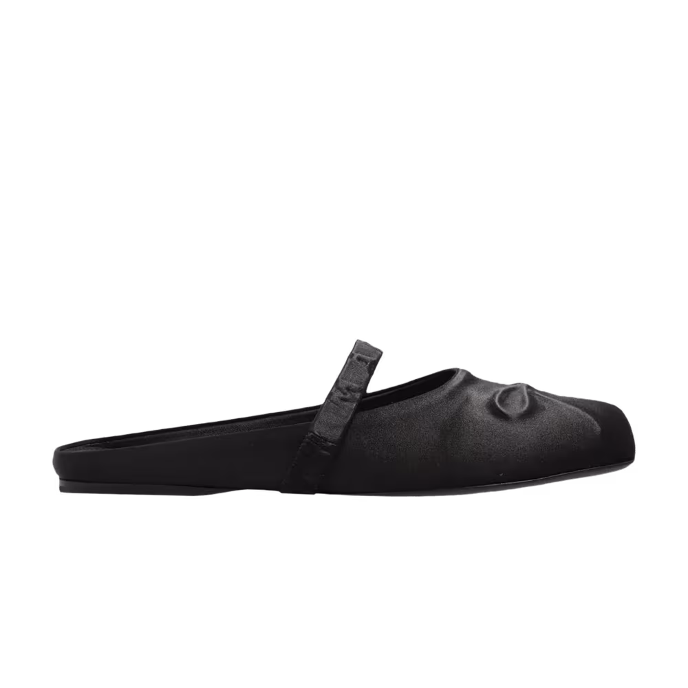 Marni Women's Ballet Flat Sabot Black