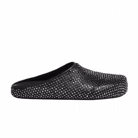 Marni Fussbett Sabot 'Rhinestones - Black'