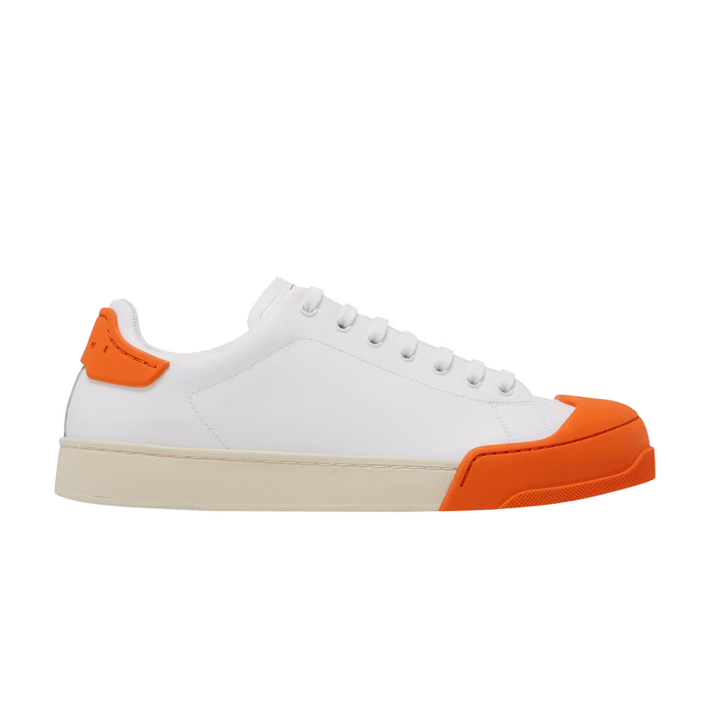 Marni Dada Bumper Sneaker Lily White Orange