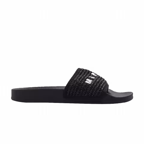 Marni Wmns Slide 'Braided Raffia - Black'
