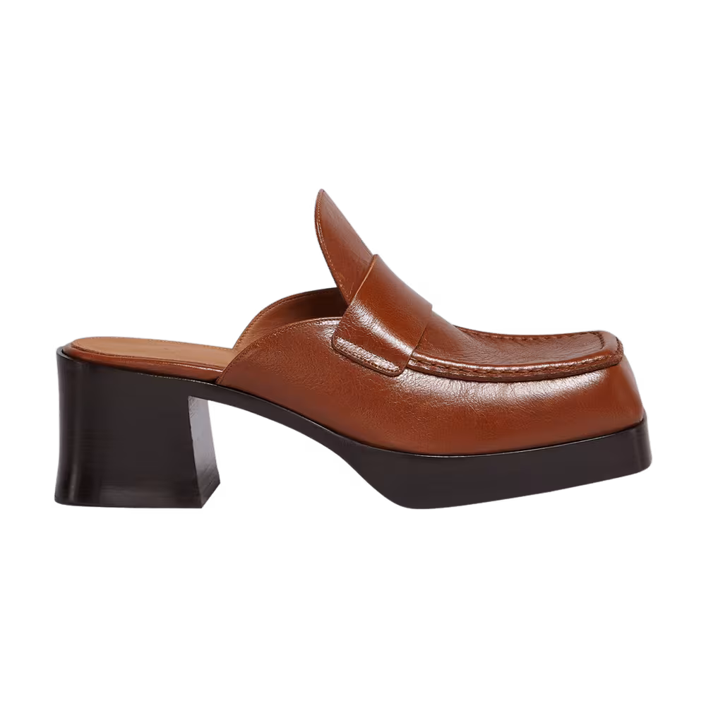 Marni Women's Heeled Mule Nougat