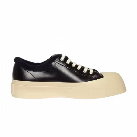 Marni Pablo Lace-Up Sneaker 'Black Fur'