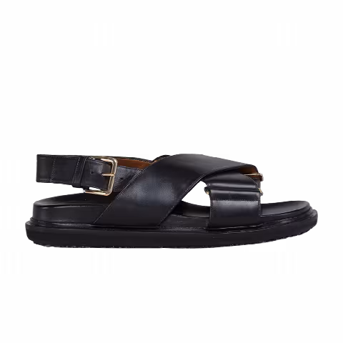 Marni Wmns Fussbett Criscross Sandals 'Black'