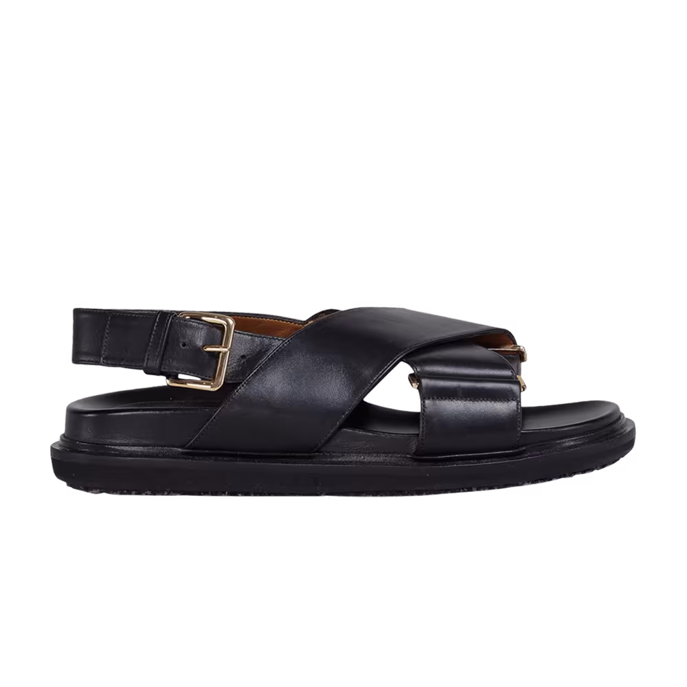 Marni Women's Fussbett Criscross Sandals Black