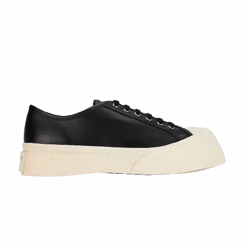 Marni Leather Pablo Lace-Up Sneaker 'Black'