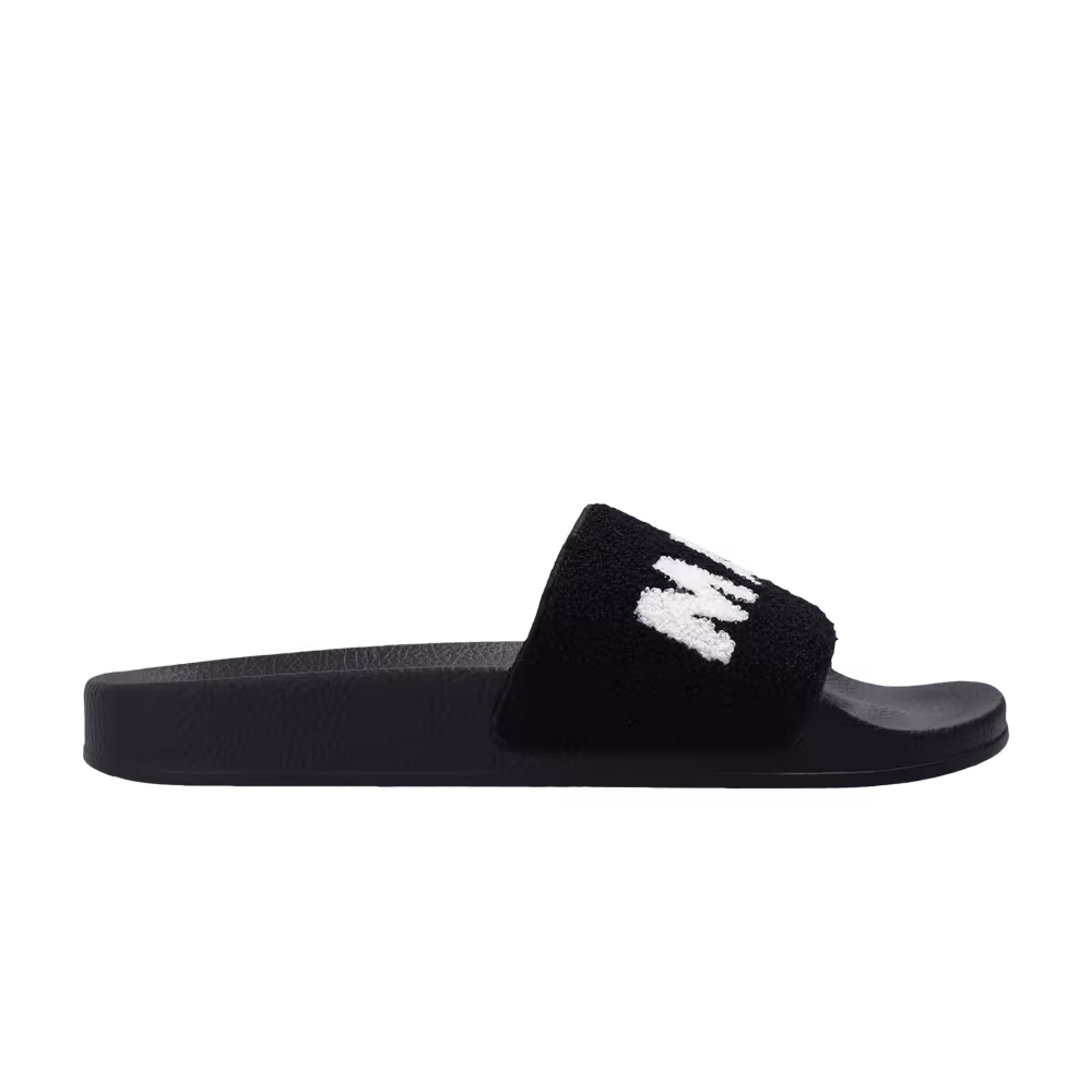 Marni Women's Logo Pool Slide Sandal Black