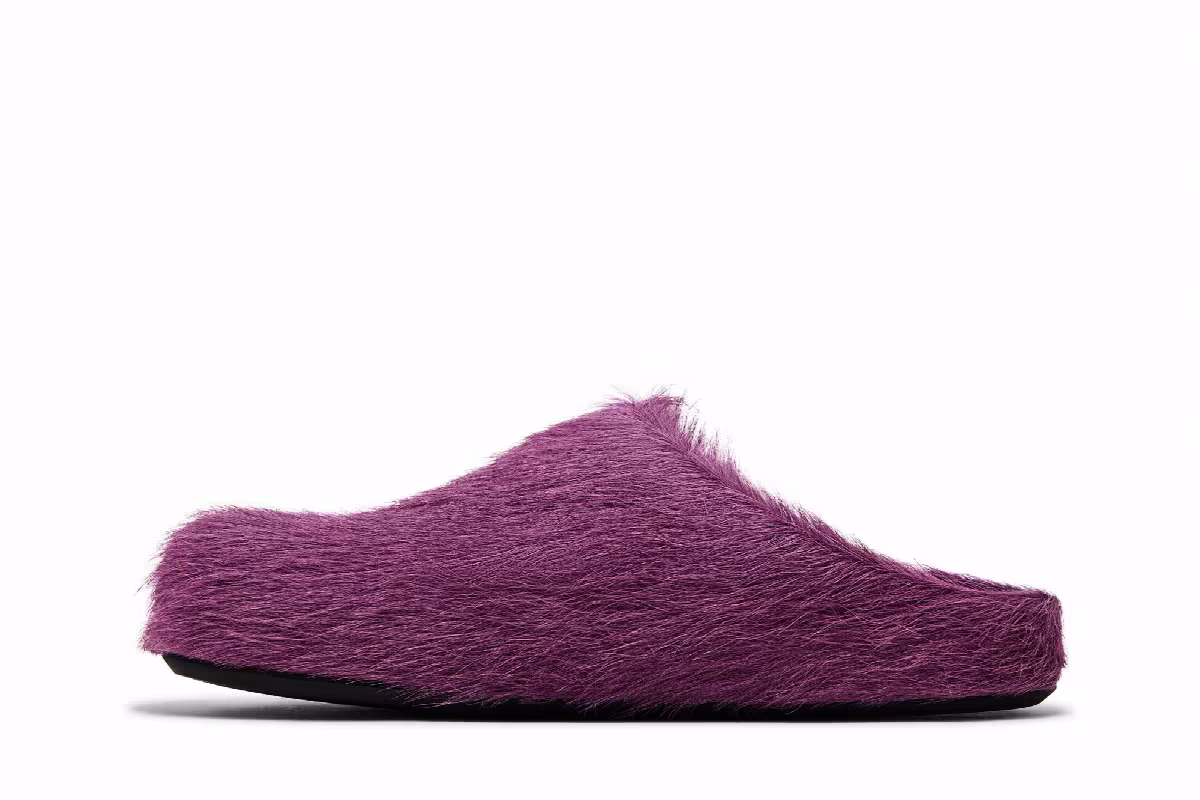 Marni Women's Fussbett Sabot Prune Violet, view 4