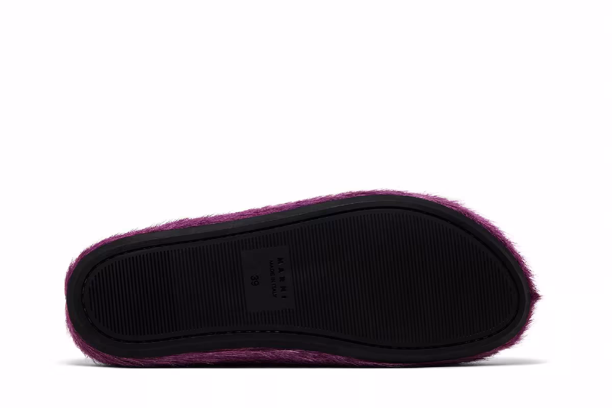 Marni Women's Fussbett Sabot Prune Violet, view 5