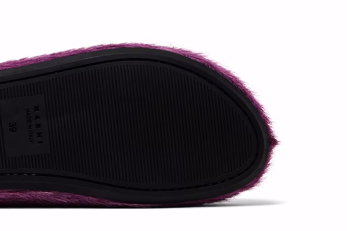 Marni Women's Fussbett Sabot Prune Violet, view 6