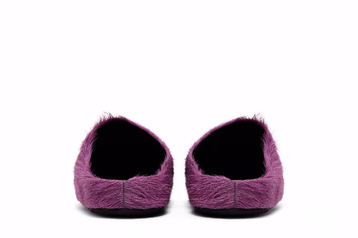 Marni Women's Fussbett Sabot Prune Violet, view 7