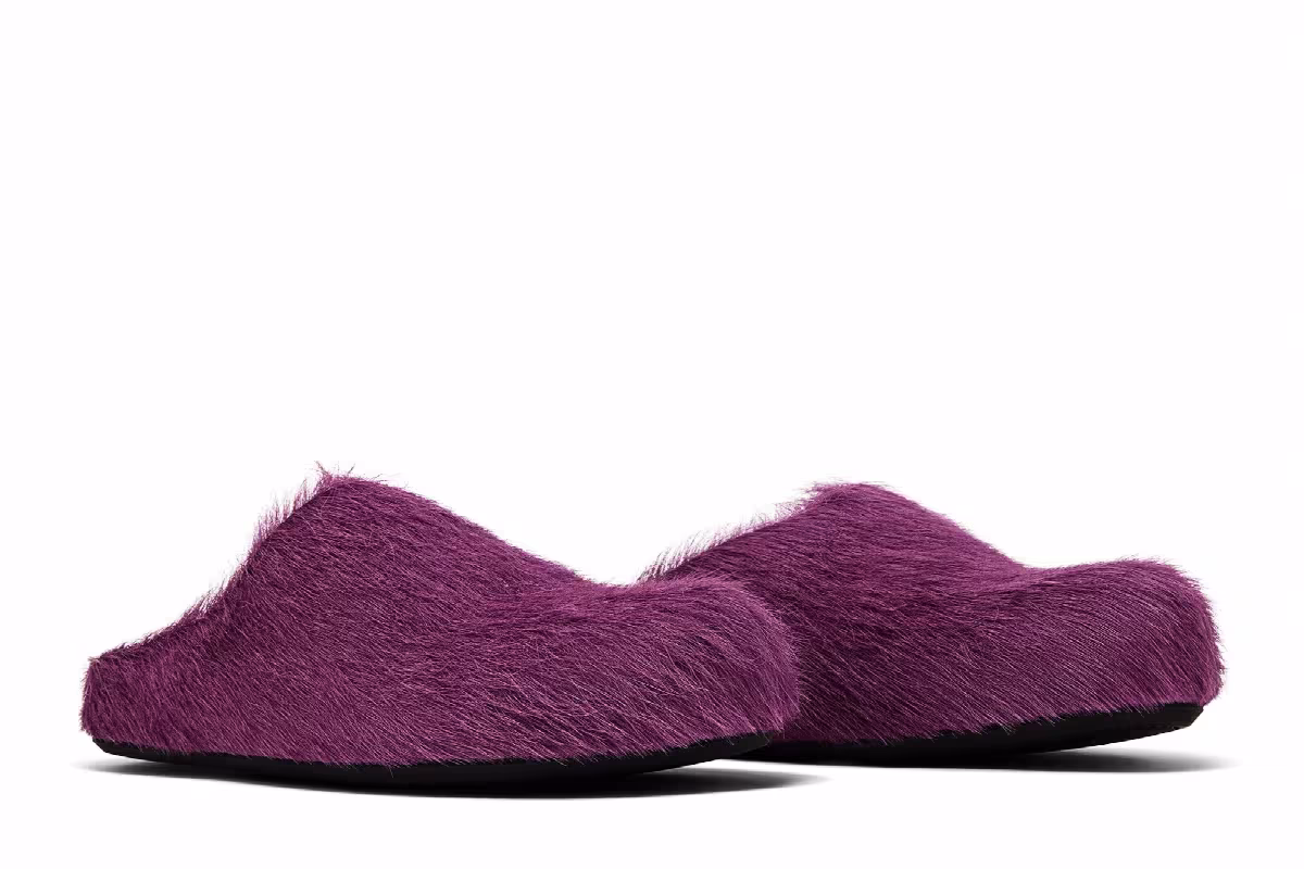 Marni Women's Fussbett Sabot Prune Violet, view 9