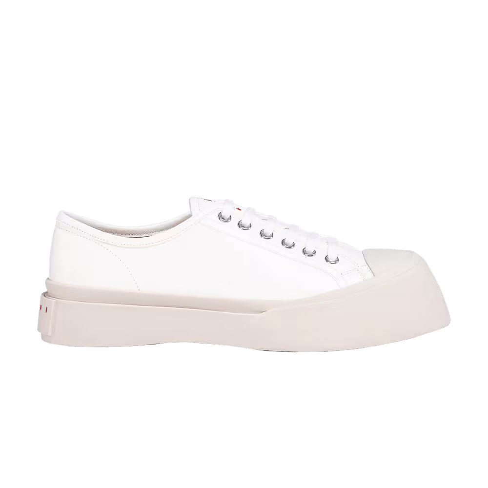 Marni Pablo Lace-Up Sneaker Lily White