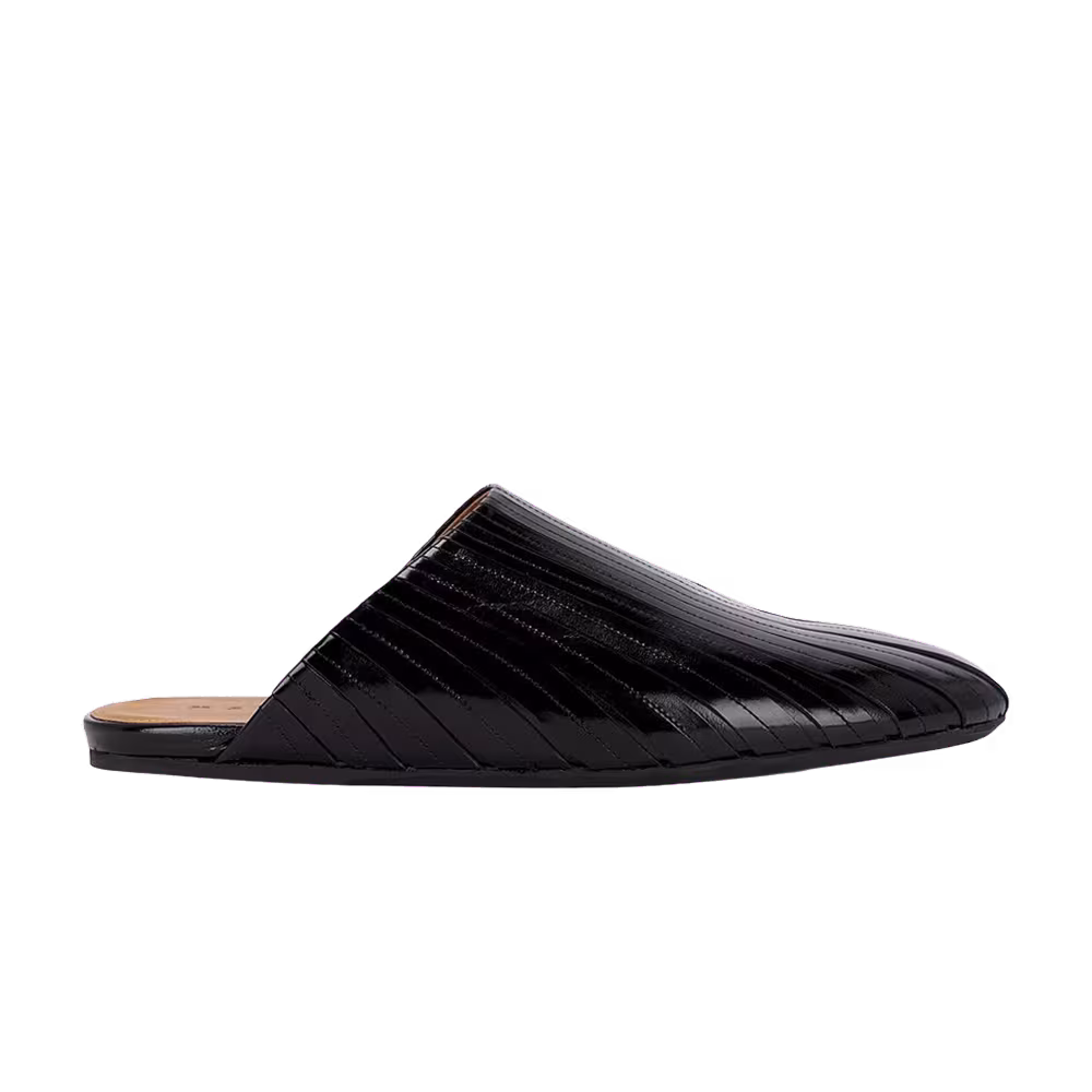 Marni Fussbett Sabot Black
