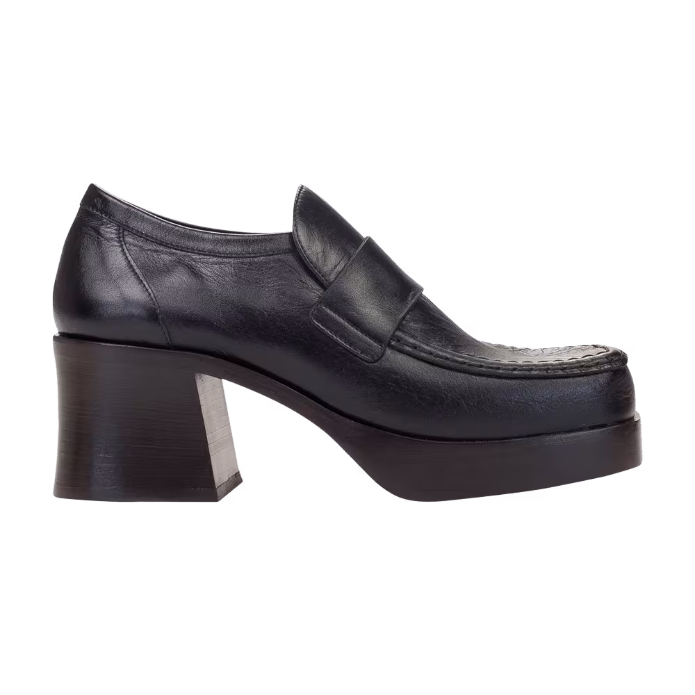 Marni Women's Pierced Moccasin Black
