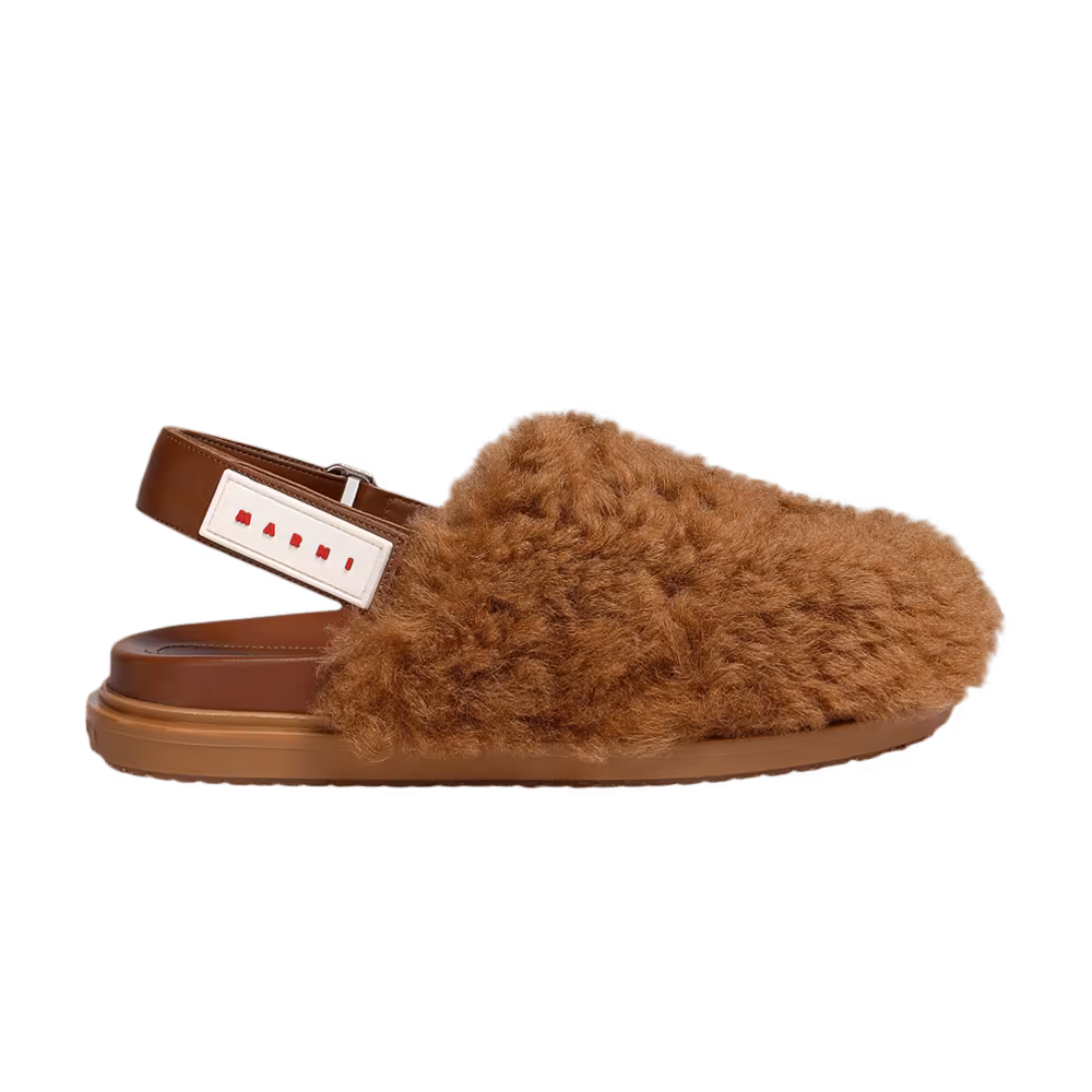Marni Women's Fussbett Sabot Caramel 2023